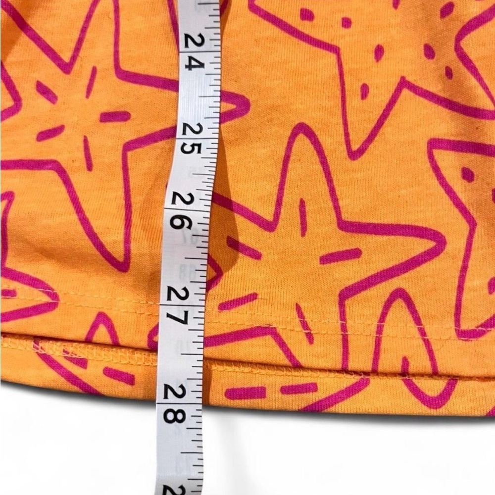 Wonder Nation NWT Girls M Orange and Purple Starfish Dress - Picture 4 of 5